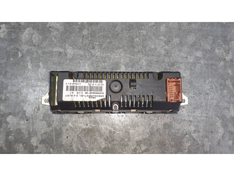 Recambio de pantalla multifuncion para citroen c3 referencia OEM IAM 96632560XT01 96632560XT 1MANFZ17