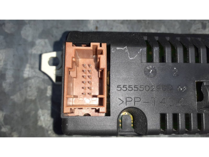 Recambio de pantalla multifuncion para citroen c3 referencia OEM IAM 96632560XT01 96632560XT 1MANFZ17