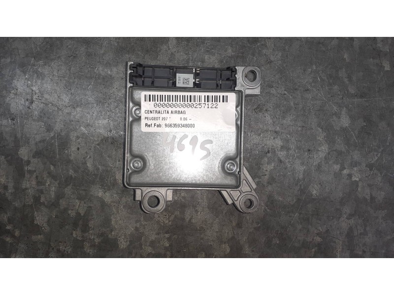 Recambio de centralita airbag para peugeot 207 referencia OEM IAM 966359348000 9663593480 BOSCH