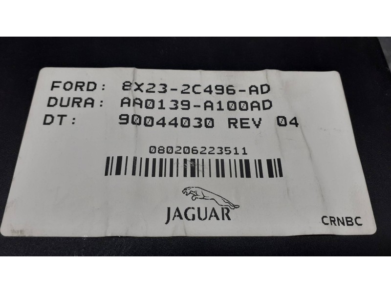 Recambio de modulo electronico para jaguar xf referencia OEM IAM 8X232C496AD CRNBC 2 CONECTORES