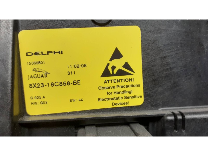 Recambio de mando calefaccion / aire acondicionado para jaguar xf referencia OEM IAM 8X2318C858BE DELPHI 1 CONECTOR