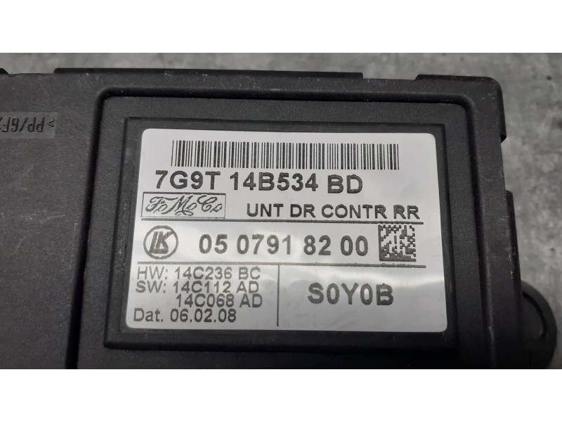 Recambio de modulo confort para jaguar xf referencia OEM IAM 7G9T14B534BD 0507918200 FOMOCO