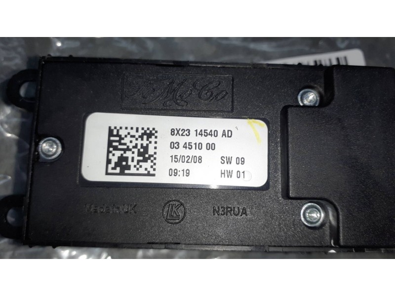 Recambio de mando elevalunas delantero izquierdo para jaguar xf referencia OEM IAM 8X2314540AD FOMOCO 1 CONECTORES