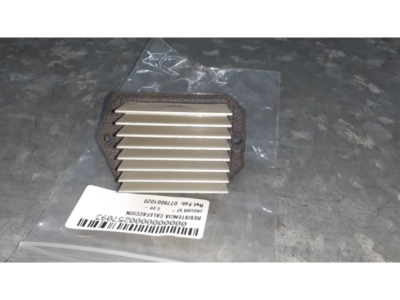 Recambio de resistencia calefaccion para jaguar xf referencia OEM IAM 0778001020  DENSO