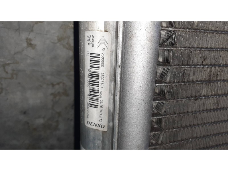 Recambio de condensador / radiador aire acondicionado para citroen c3 referencia OEM IAM 9674813580 5H2680000 DENSO