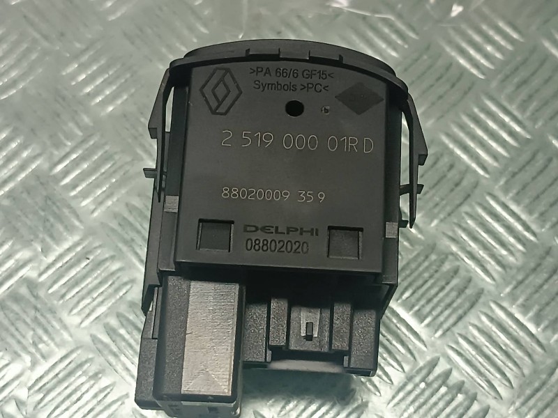 Recambio de mando luces para renault megane iii coupe referencia OEM IAM 880200093510 251900001R REGULADOR LUCES