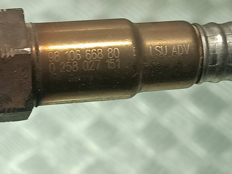 Recambio de sonda lambda para citroen c4 berlina referencia OEM IAM 9810666880 0258027151 CONECTOR 5 PINES