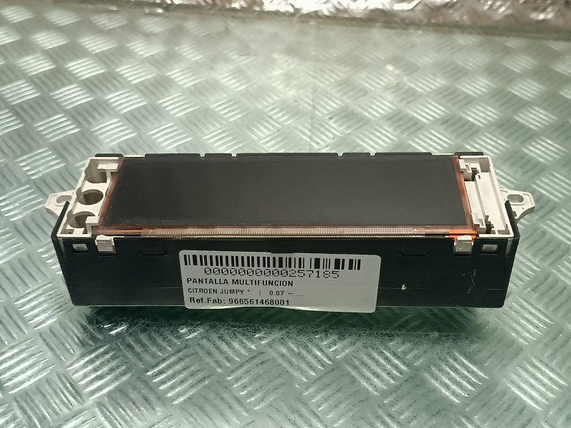 Recambio de pantalla multifuncion para citroen jumpy referencia OEM IAM 966561468001 9665614680 JOHNSON CONTROLS
