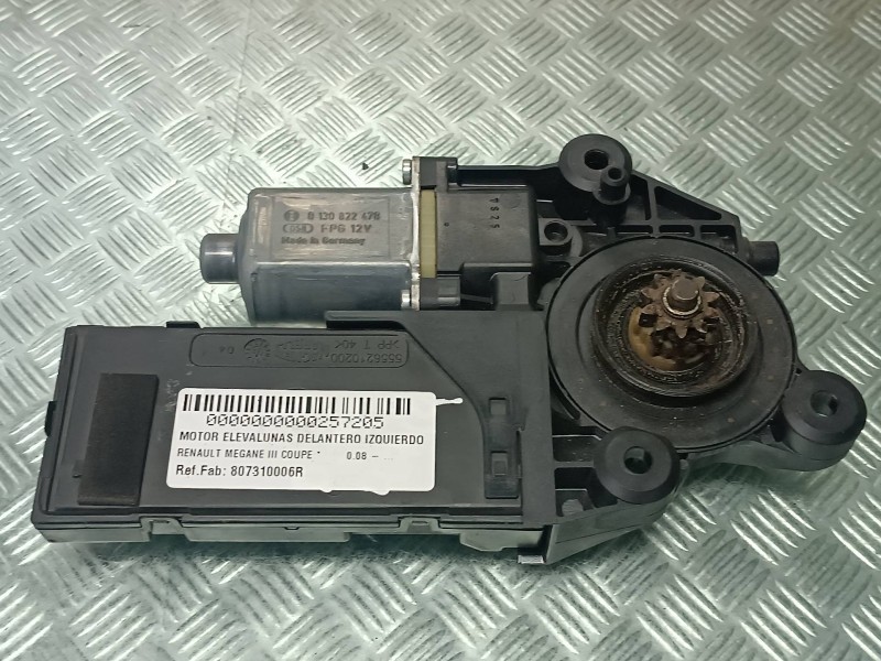Recambio de motor elevalunas delantero izquierdo para renault megane iii coupe referencia OEM IAM 807310006R 0130822478 96843210
