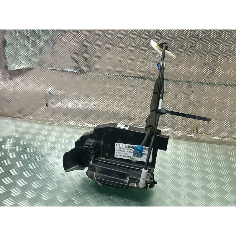 Recambio de cerradura puerta delantera derecha para citroen c4 berlina referencia OEM IAM 9810310280  CONECTOR 7 PINES