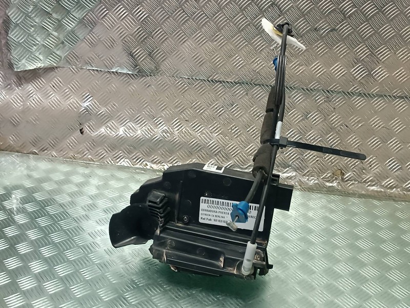 Recambio de cerradura puerta delantera derecha para citroen c4 berlina referencia OEM IAM 9810310280  CONECTOR 7 PINES