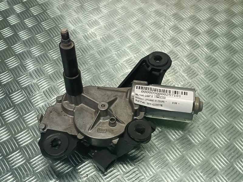 Recambio de motor limpia trasero para renault megane iii coupe referencia OEM IAM 287100007R 390201847 BOSCH