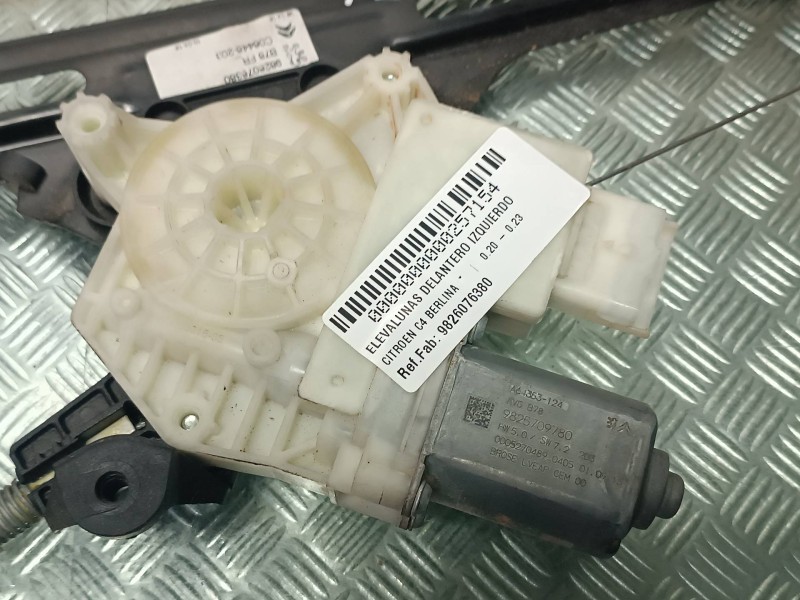 Recambio de elevalunas delantero izquierdo para citroen c4 berlina referencia OEM IAM 9826076380 9825709780 ELECTRICO