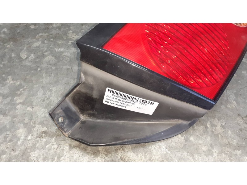 Recambio de piloto trasero derecho para hyundai atos prime (mx) referencia OEM IAM 92402060  