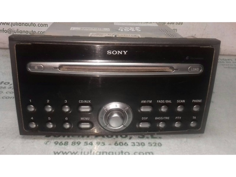 Recambio de sistema audio / radio cd para ford focus berlina (cap) ambiente (d) referencia OEM IAM 4M5T18C815CE  