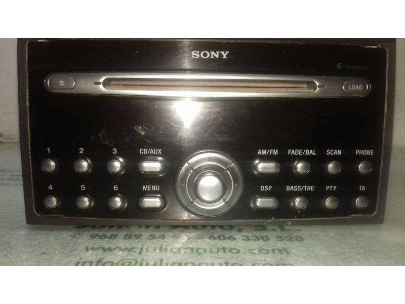 Recambio de sistema audio / radio cd para ford focus berlina (cap) ambiente (d) referencia OEM IAM 4M5T18C815CE  