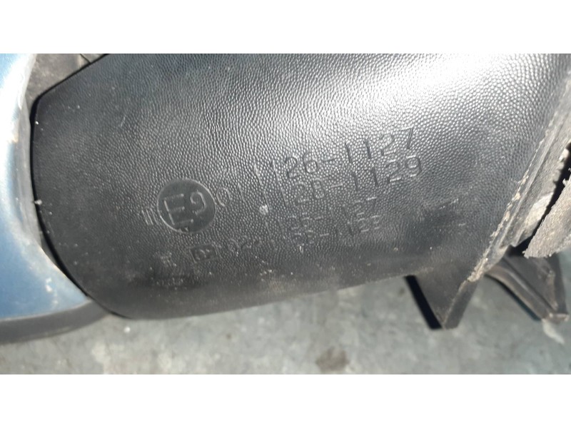 Recambio de retrovisor derecho para renault scenic ii referencia OEM IAM 11261127 AZUL ELECTRICO