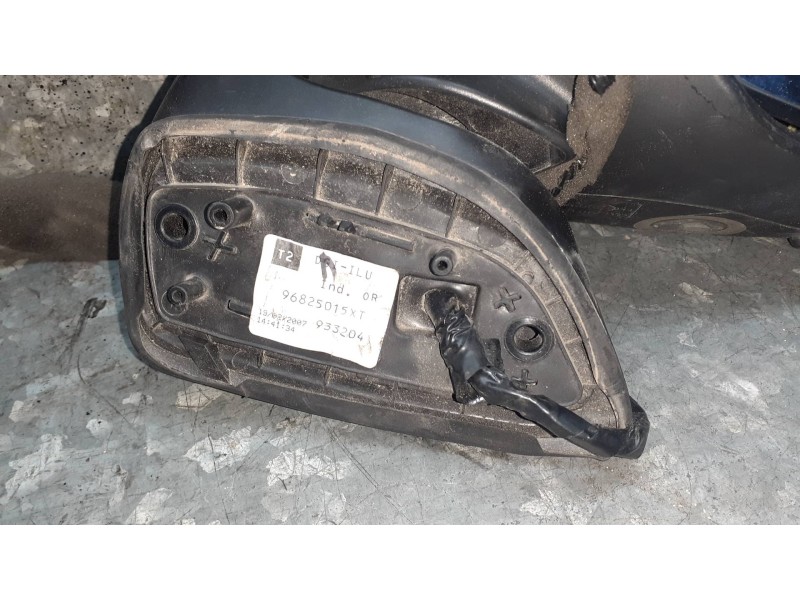 Recambio de retrovisor derecho para citroen c4 grand picasso referencia OEM IAM 96825015XT AZUL OSCURO ELECTRICO