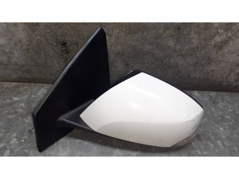 Recambio de retrovisor izquierdo para renault megane iii coupe referencia OEM IAM 12543000 BLANCO ELECTRICO