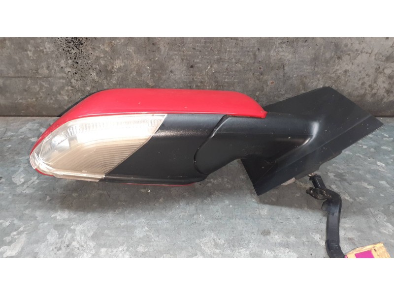 Recambio de retrovisor derecho para volkswagen polo (9n1) referencia OEM IAM  ROJO ELECTRICO