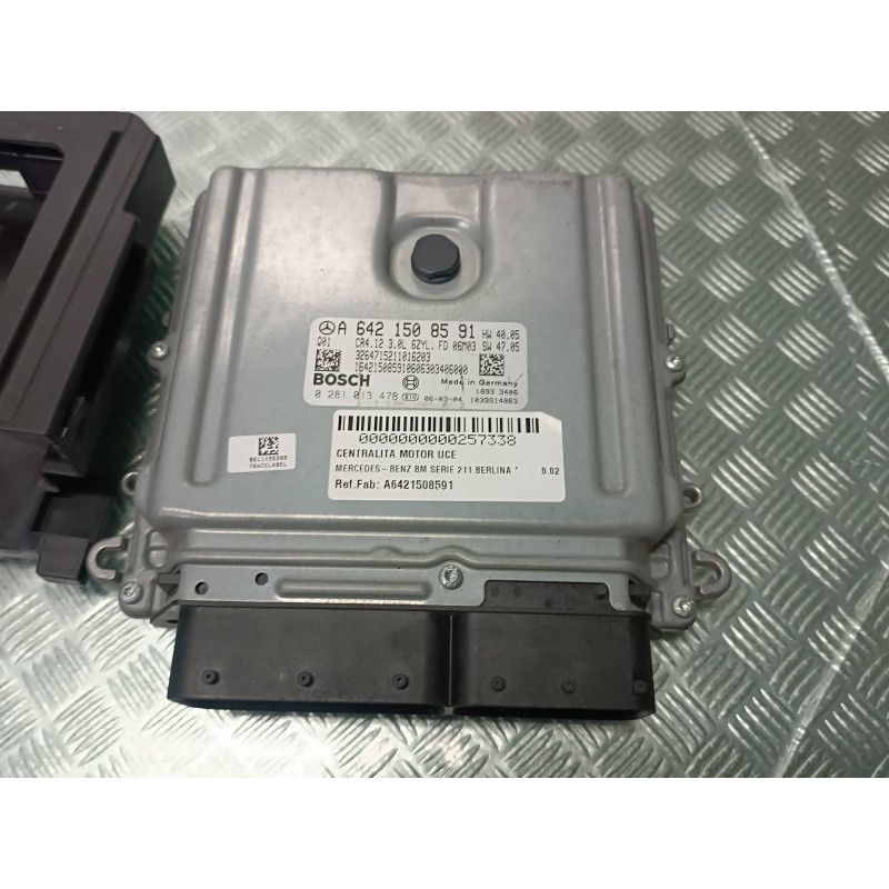 Recambio de centralita motor uce para mercedes-benz clase e (w211) berlina referencia OEM IAM A6421508591 0281013478 BOSCH
