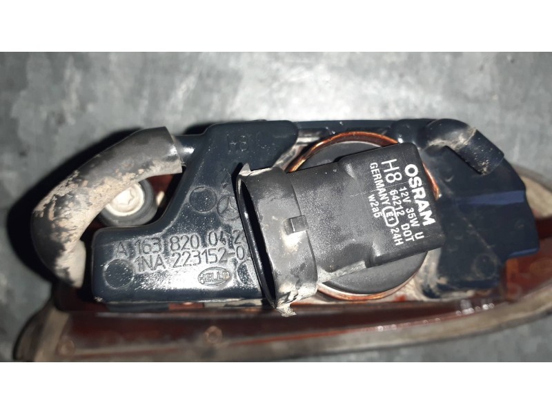 Recambio de faro antiniebla derecho para mercedes-benz clase m (w163) referencia OEM IAM A1638200428  1NA22315204