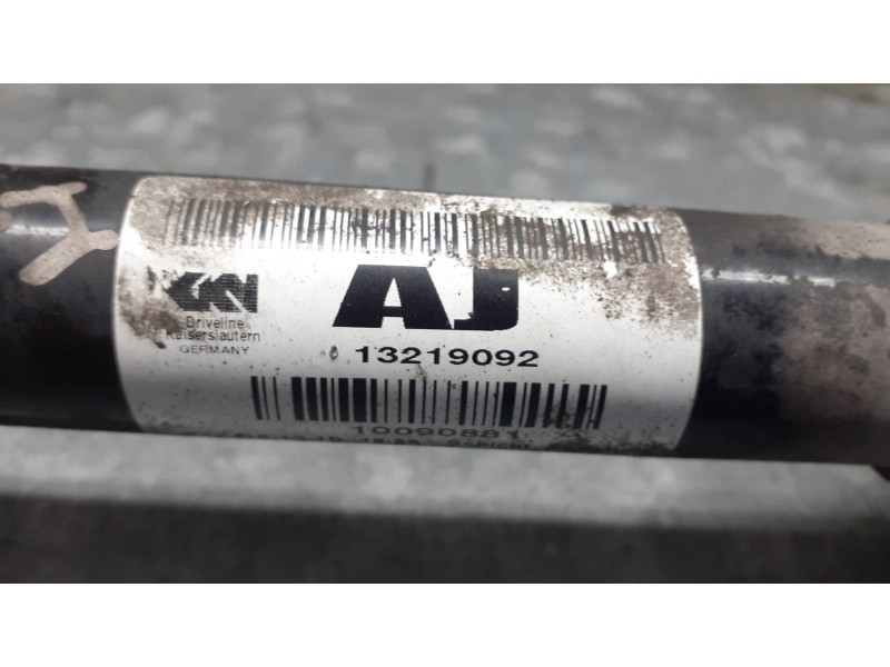 Recambio de transmision delantera izquierda para opel insignia berlina referencia OEM IAM 13219092  