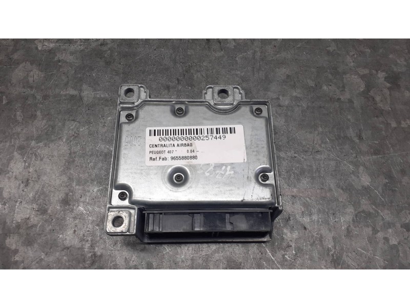 Recambio de centralita airbag para peugeot 407 referencia OEM IAM 9655880880  AUTOLIV