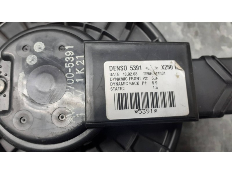 Recambio de ventilador calefaccion para jaguar xf referencia OEM IAM AV2727005391  DENSO