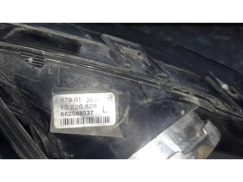 Recambio de faro antiniebla izquierdo para opel insignia berlina referencia OEM IAM 662588537  