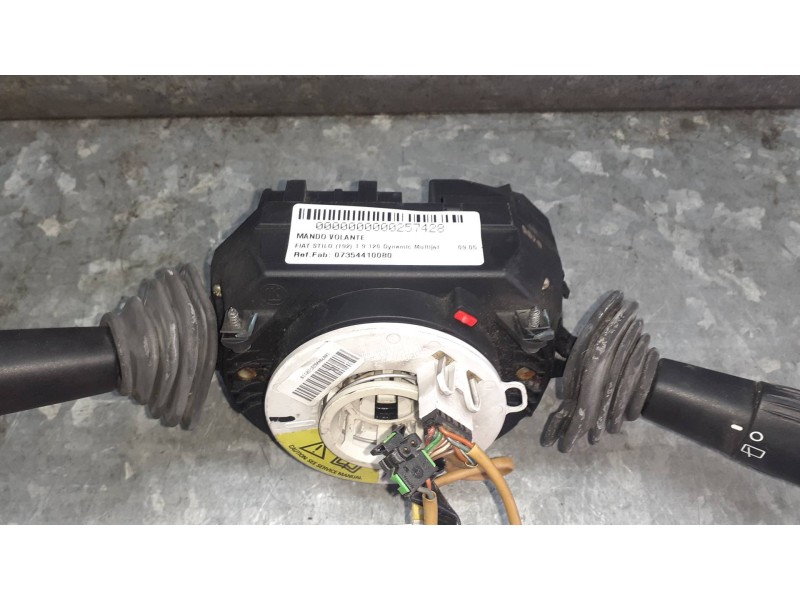 Recambio de mando volante para fiat stilo (192) 1.9 120 dynamic multijet referencia OEM IAM 07354410080  