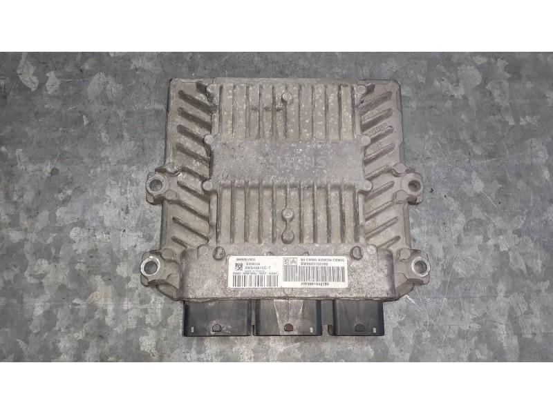 Recambio de centralita motor uce para citroen jumpy referencia OEM IAM 9665100380 SID803A SIEMENS - VDO