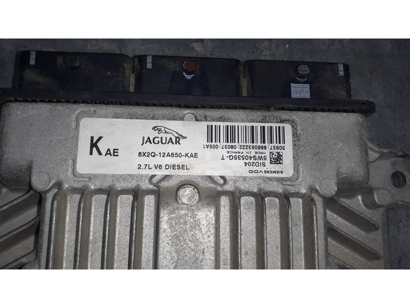 Recambio de centralita motor uce para jaguar xf referencia OEM IAM 8X2Q12A650KAE 5WS40535GT SIEMENS - VDO