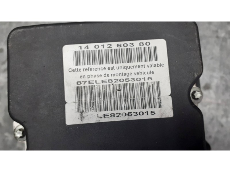 Recambio de abs para citroen jumpy referencia OEM IAM 9661887180 0265230077 1401260380