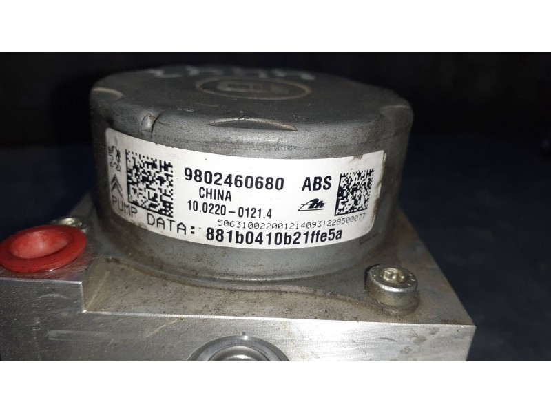 Recambio de abs para citroen c3 referencia OEM IAM 9802460680 ATE 856925822