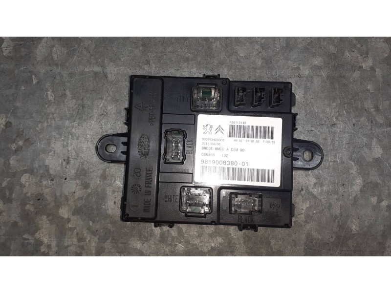 Recambio de modulo electronico para citroen c4 berlina referencia OEM IAM 981900838001 503959420003 MAGNETI MARELLI