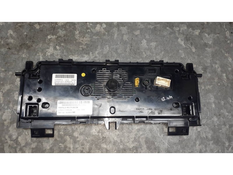 Recambio de pantalla multifuncion para citroen c4 berlina referencia OEM IAM 9828380580  