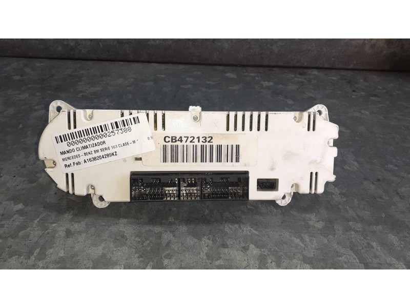 Recambio de mando climatizador para mercedes-benz clase m (w163) referencia OEM IAM A1638204289KZ 5HB96464302 BEHR - HELLA