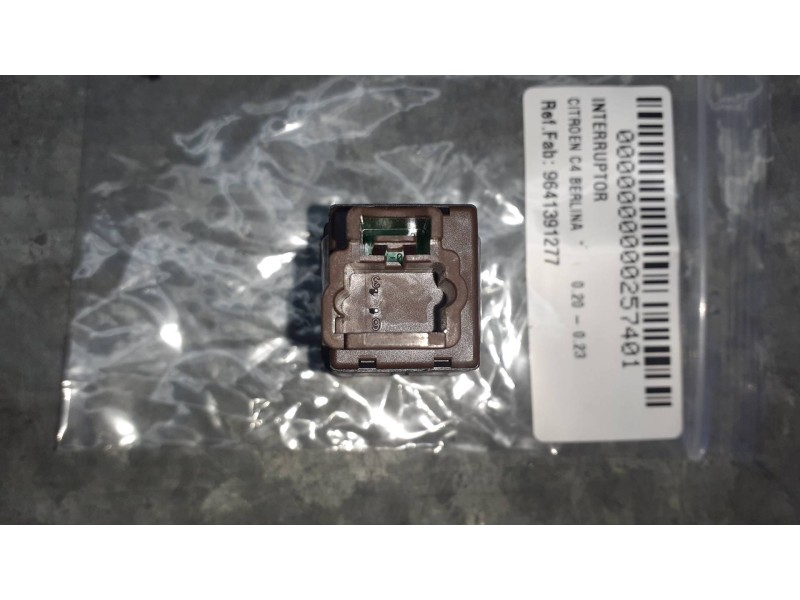 Recambio de interruptor para citroen c4 berlina referencia OEM IAM 9641391277 95835T02 AIRBAG ON OFF