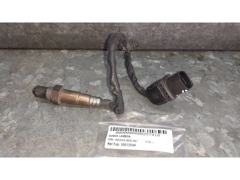 Recambio de sonda lambda para opel insignia berlina referencia OEM IAM 55572548  0281004161