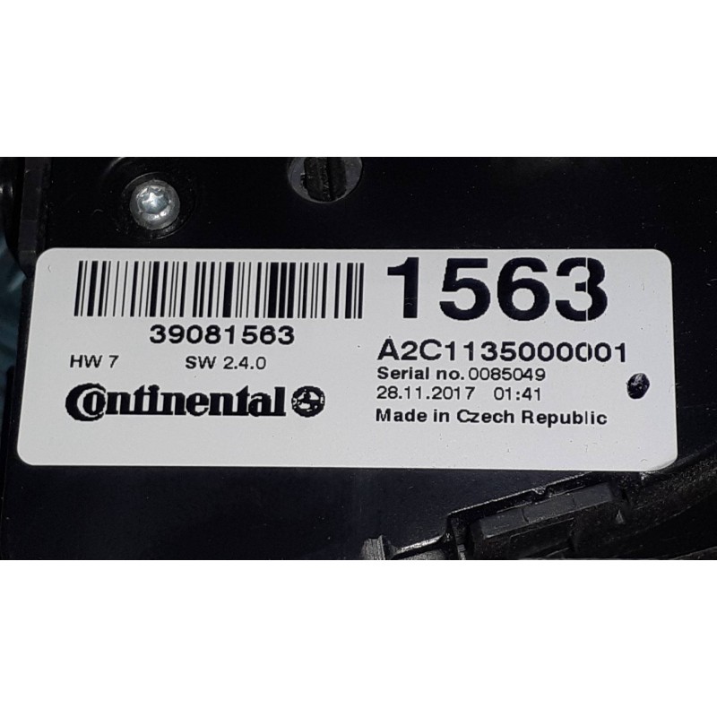 Recambio de mando climatizador para opel mokka x design line start/stop referencia OEM IAM 39081563 A2C1135000001 42457912