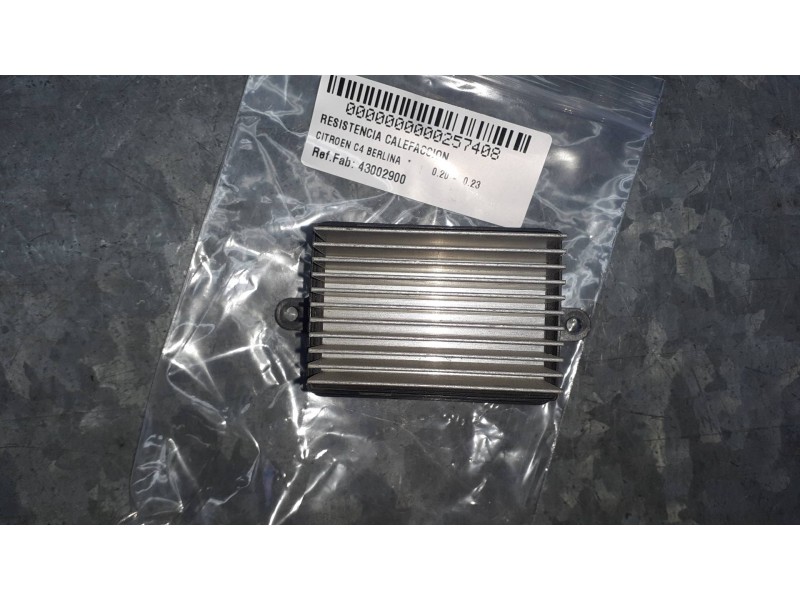 Recambio de resistencia calefaccion para citroen c4 berlina referencia OEM IAM 43002900  METASYSTEM