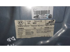 Recambio de elevalunas delantero derecho para volkswagen polo (9n1) referencia OEM IAM W06Q4837402S SIN MOTOR ELECTRICO 2