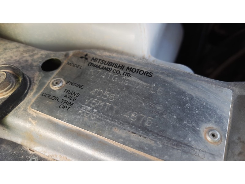 mitsubishi l 200 (k6/7) del año 2005