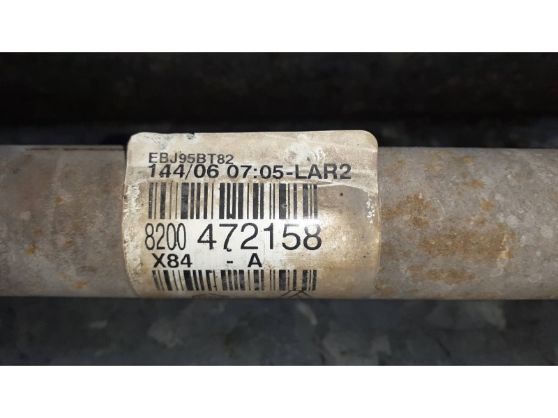 Recambio de transmision delantera derecha para renault scenic ii referencia OEM IAM 8200472158  