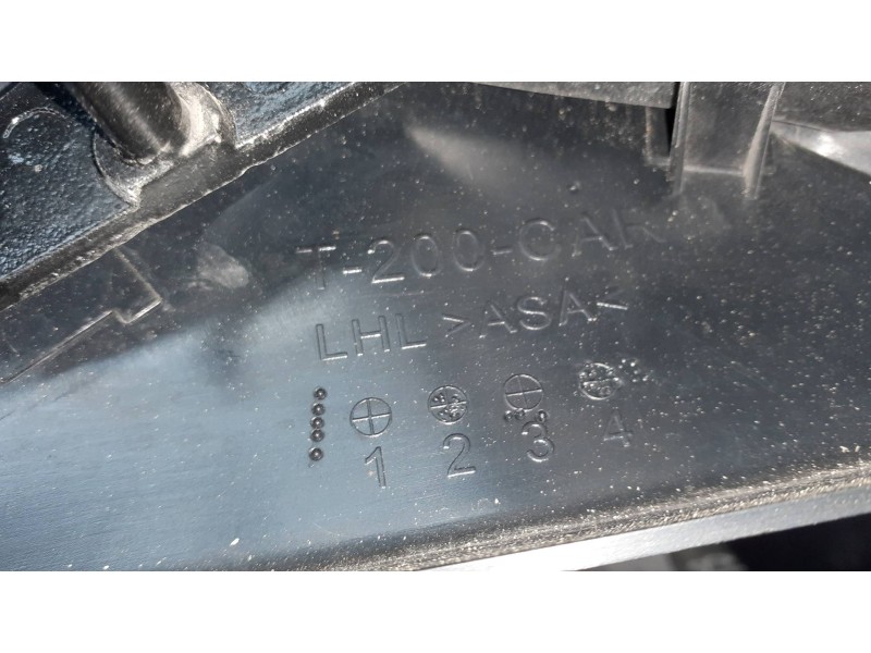 Recambio de retrovisor izquierdo para daewoo kalos referencia OEM IAM T200CAR NEGRO MANUAL