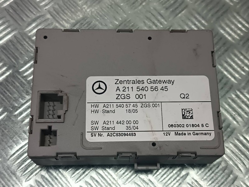 Recambio de modulo electronico para mercedes-benz clase e (w211) berlina referencia OEM IAM A2115405645 A2115405745 A2114420000