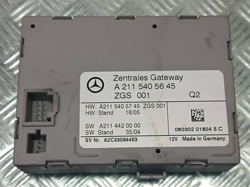 Recambio de modulo electronico para mercedes-benz clase e (w211) berlina referencia OEM IAM A2115405645 A2115405745 A2114420000