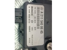Recambio de modulo electronico para mercedes-benz clase e (w211) berlina referencia OEM IAM A2115408645 0199000012 BOSCH 2