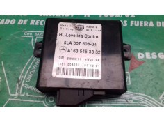 Recambio de centralita faros xenon para mercedes-benz clase m (w163) 270 cdi (163.113) referencia OEM IAM A1635453332 5LA0075080